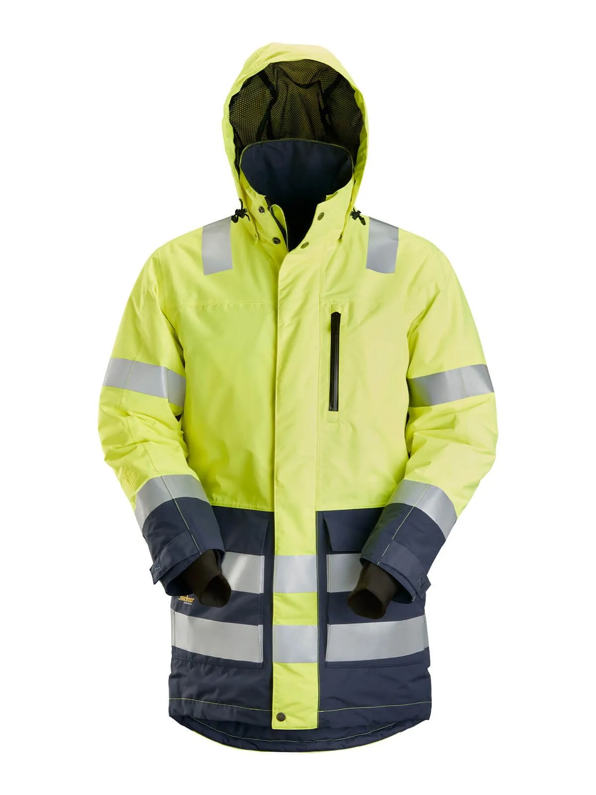 1830 High Vis Work Jacket Waterproof AllroundWork - Snickers