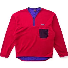 1992 Patagonia Lightweight Fleece Paddling Pullover, Red (M/L)