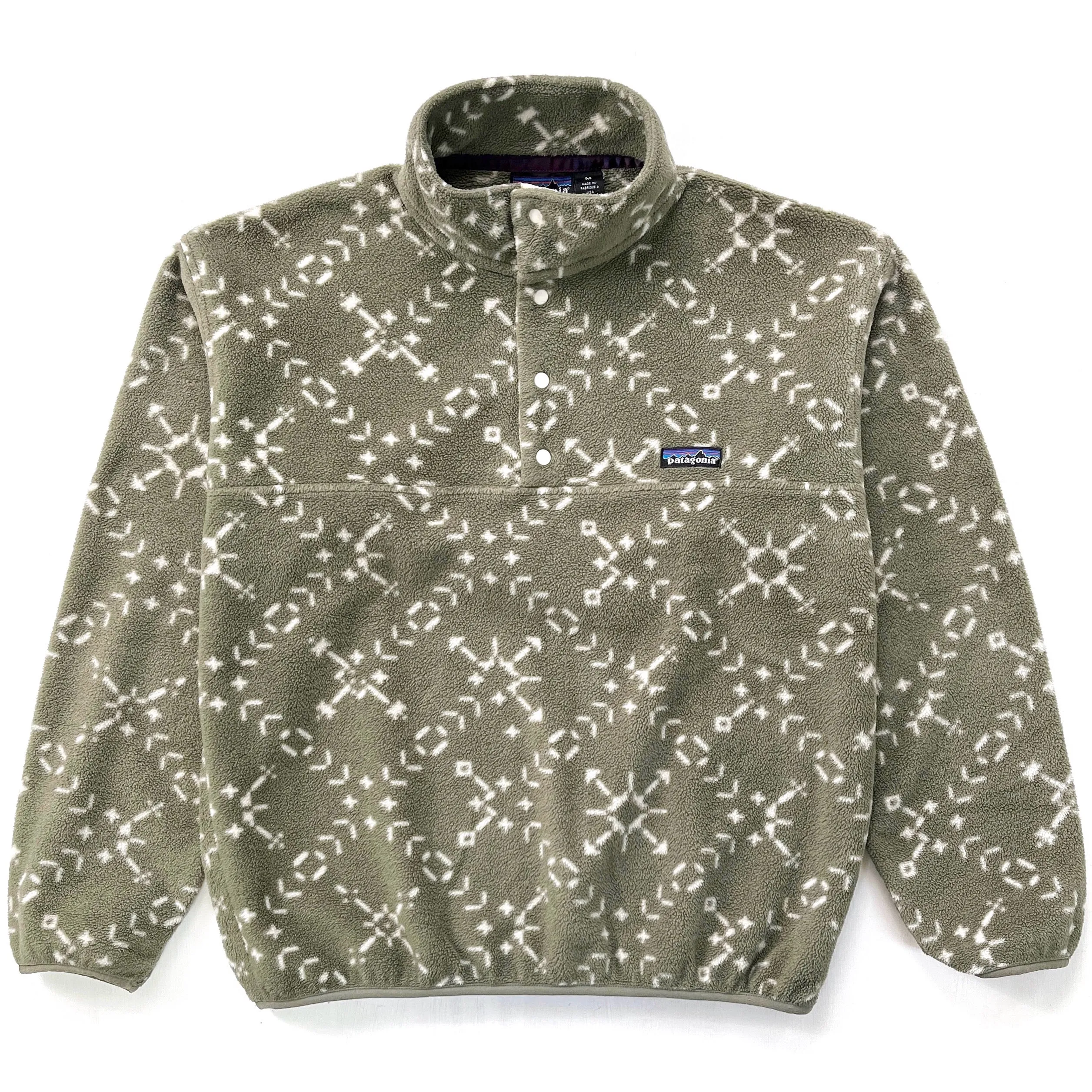 1994 Patagonia Printed Synchilla Snap-T, Sno: Chaparral (M)