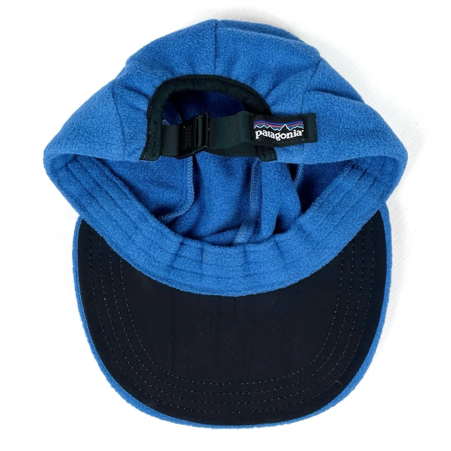 1994 Patagonia Synchilla Winter Fleece Spoonbill Cap, Blueberry (L)