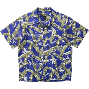 1999 Patagonia Pataloha Print Shirt, Bananarama: Cobalt (M/L)