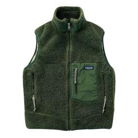 2000 Patagonia Made In The U.S.A. Retro-X Vest, Dark Moss (S)