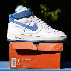 2001 Nike Air Force 1 High B Columbia Blue 324038 141