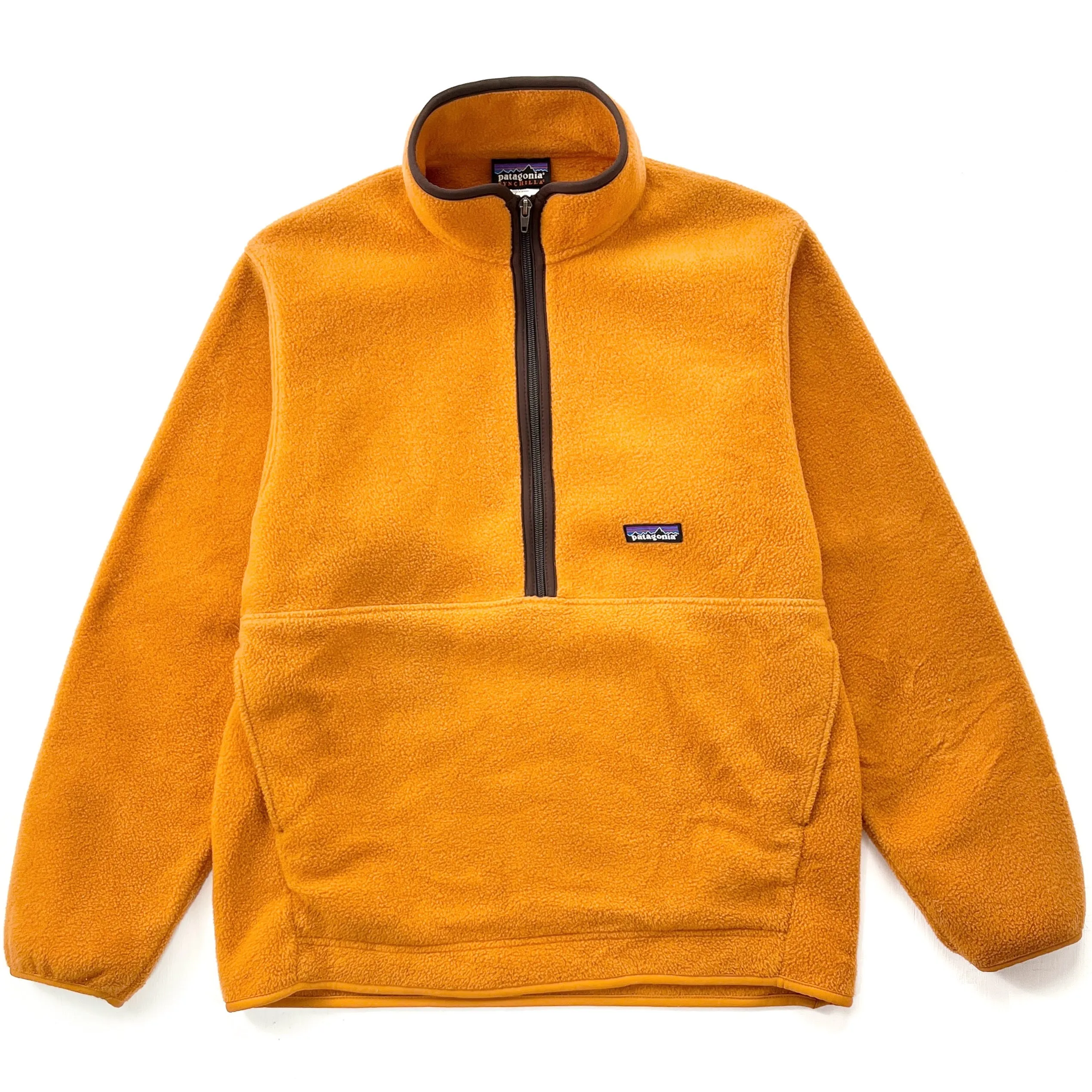 2003 Patagonia Synchilla Marsupial Pullover, Rustic Orange (M)