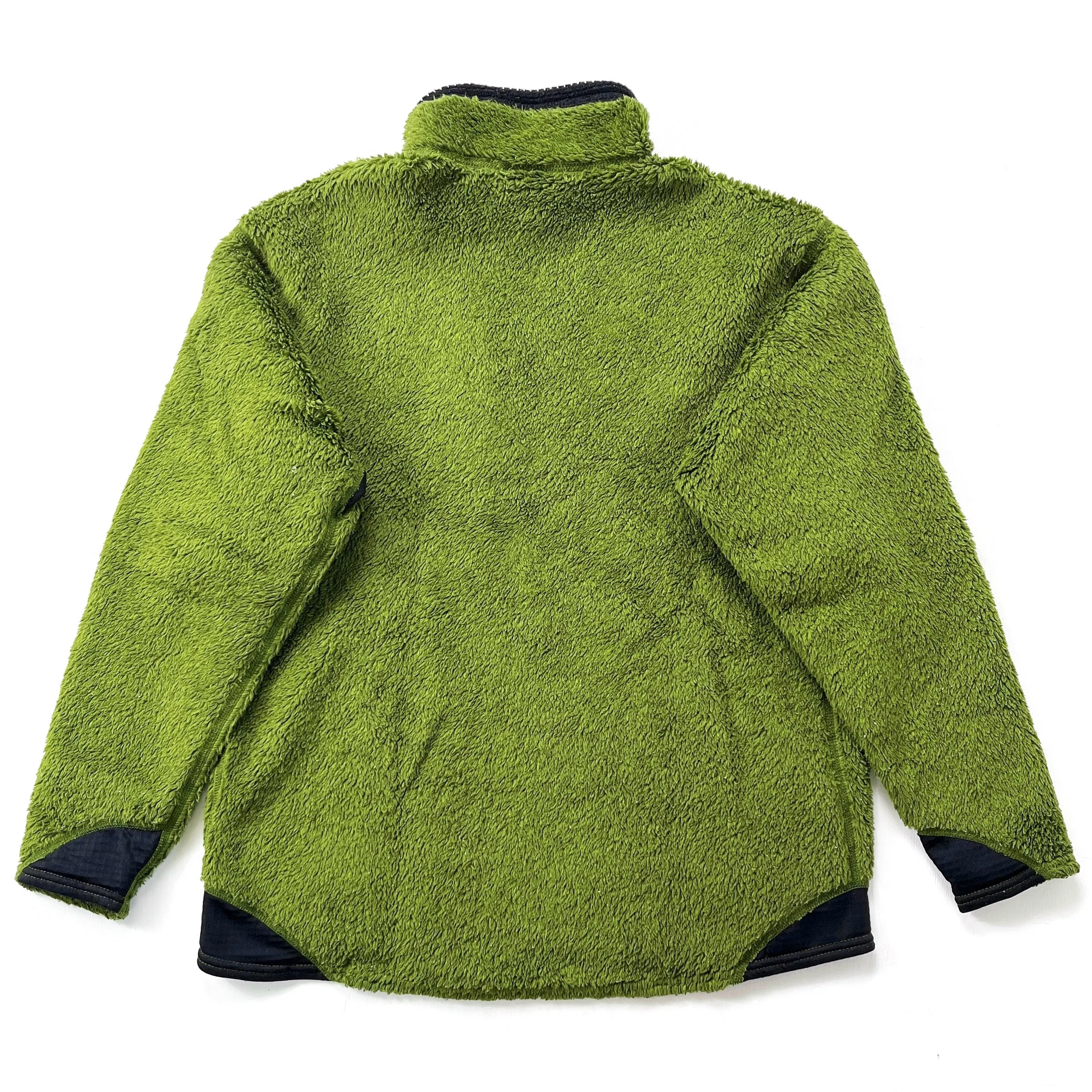 2004 Patagonia R2 High-Pile Body Rug Pullover, Moss Green (L)