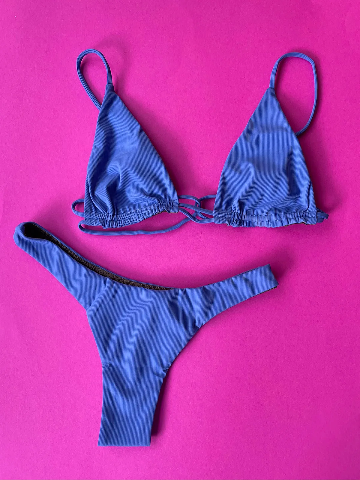 Acacia: Gigi Bikini Top - Sapphire