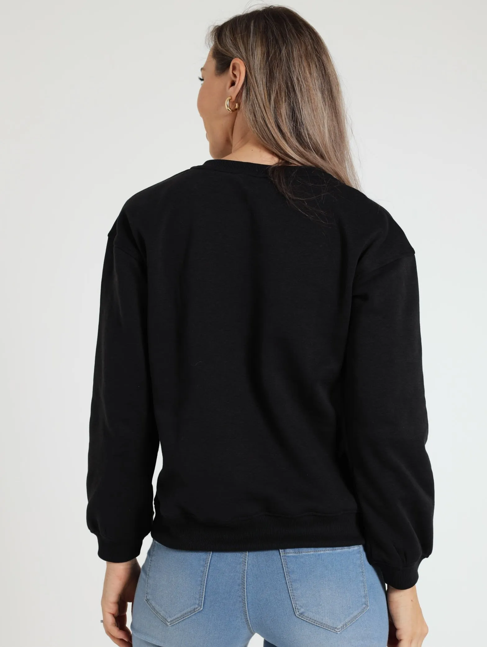 Active Pullover - Black