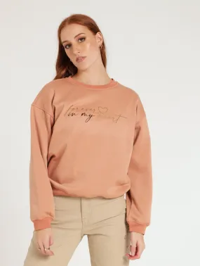 Active Pullover - Caramel