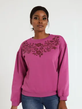 Active Pullover Top - Magenta