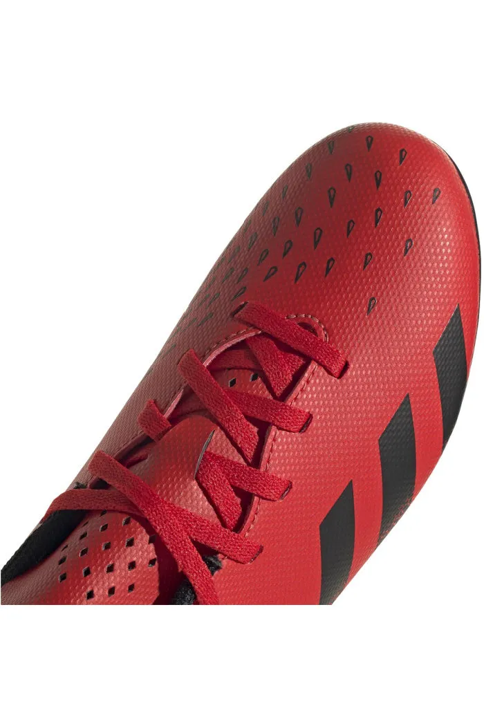 Adidas Kids Predator Freak FXG/4 Soccer Cleats in Red/Coreblack