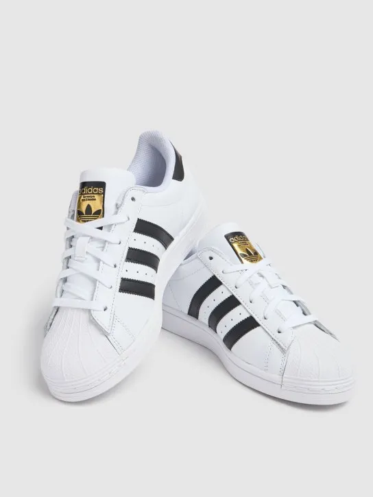 adidas Originals   Superstar lace-up sneakers 