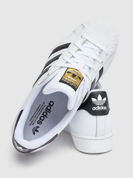 adidas Originals   Superstar lace-up sneakers 