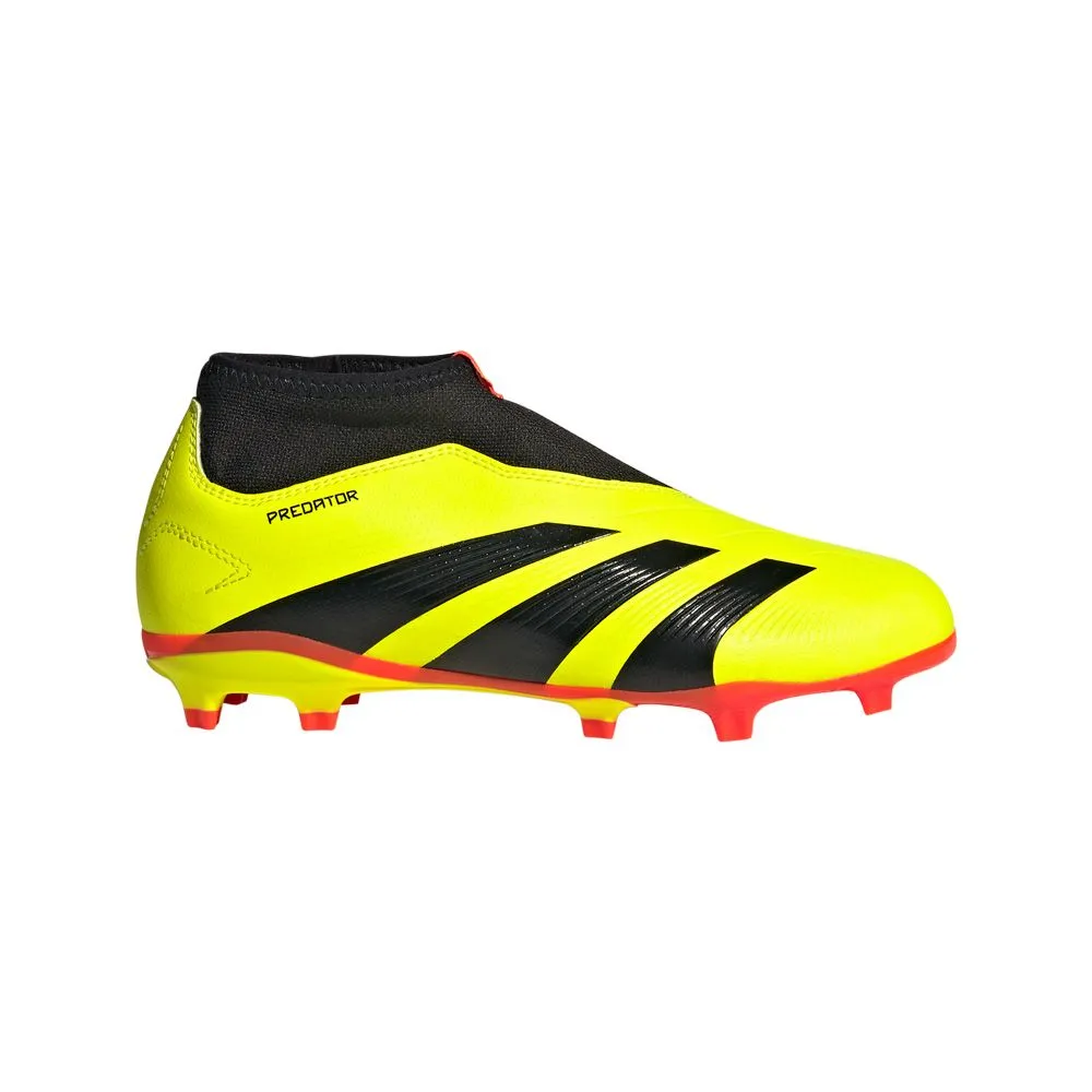 adidas Predator League Laceless FG Junior Soccer Cleats | Energy Citrus Pack