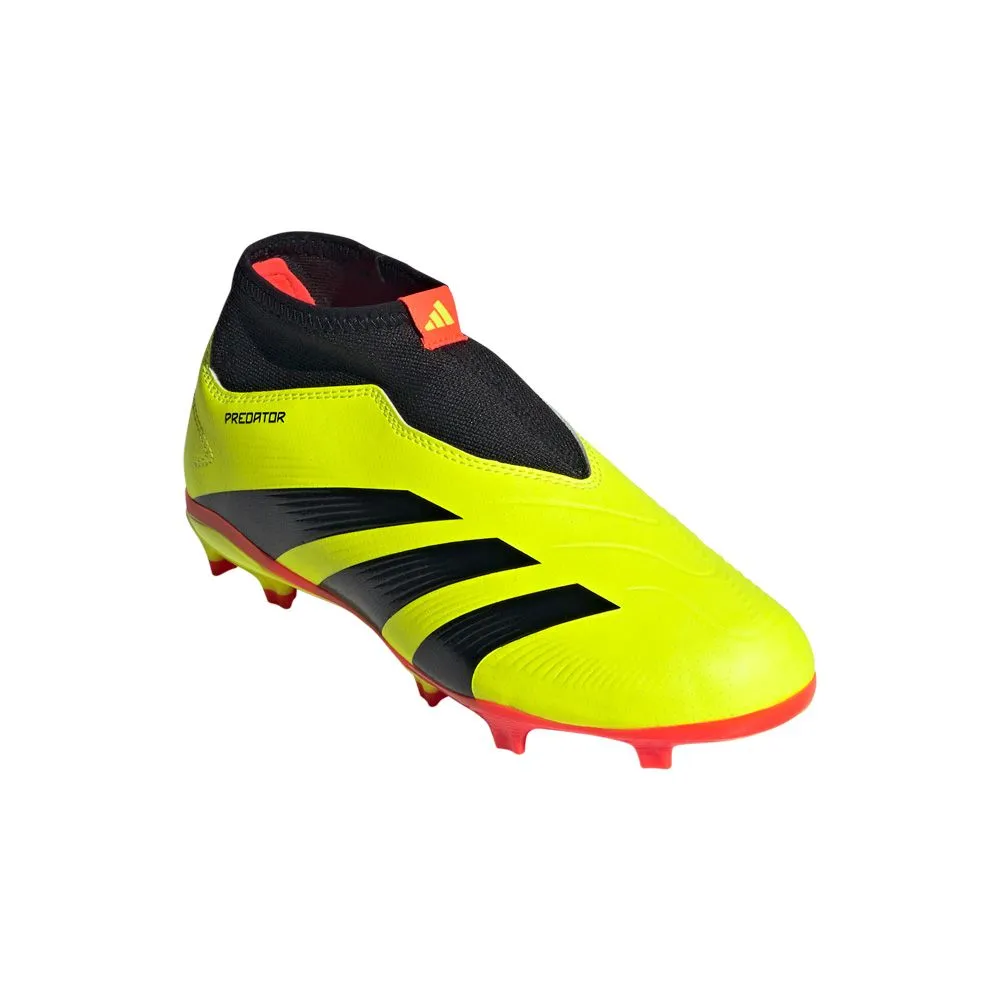 adidas Predator League Laceless FG Junior Soccer Cleats | Energy Citrus Pack