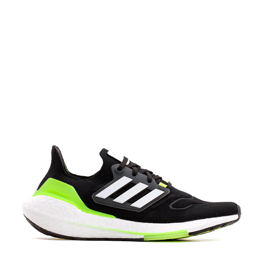 Adidas Running Men Ultraboost 22 Black Green GX6640