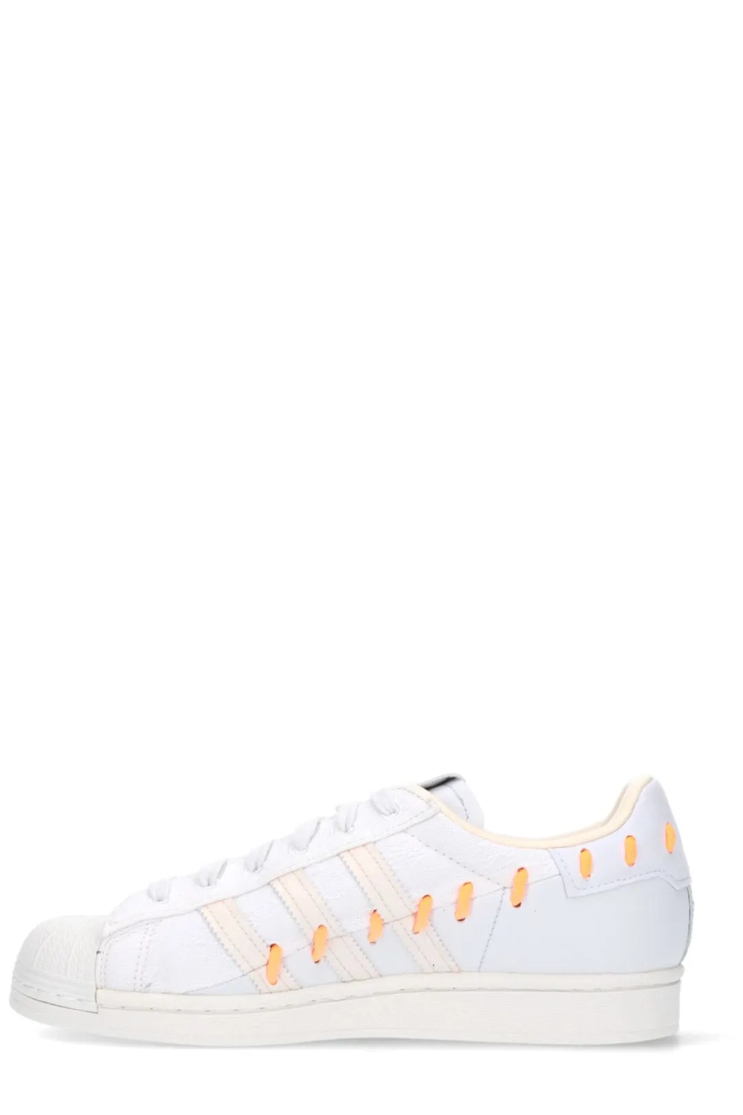 Adidas Superstar Logo-Patch Lace-Up Sneakers