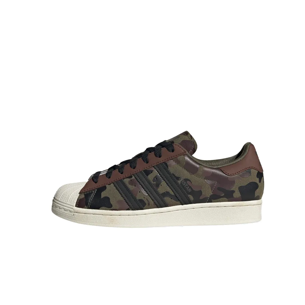 Adidas Superstar Men’s Sneakers Olive Strata / Mesa / Night Red HQ8866