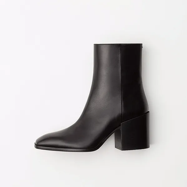 Aeyde Leandra Ankle Boot Black