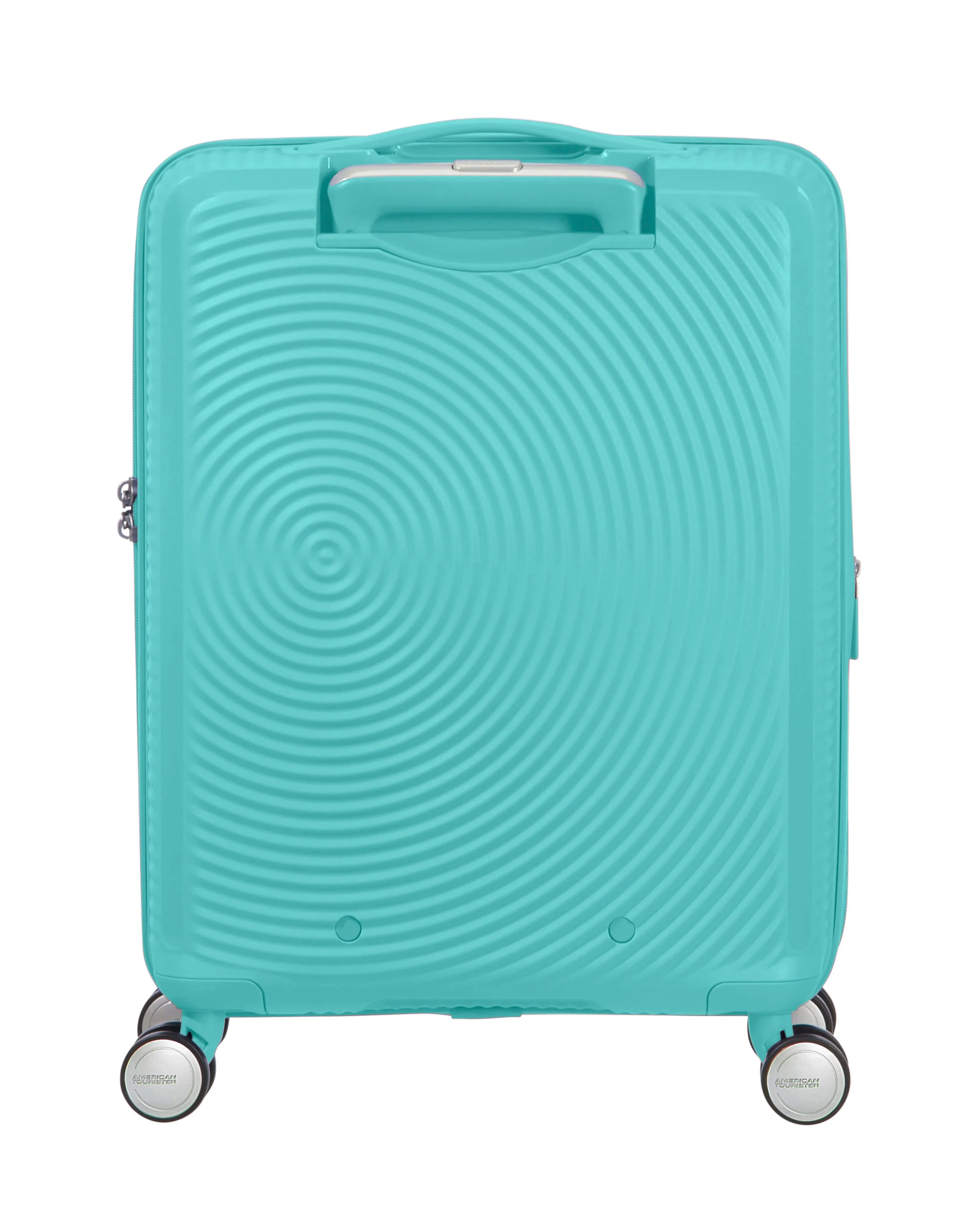 American Tourister Soundbox Spinner 55cm Cabin Suitcase Poolside Blue | Simply Be