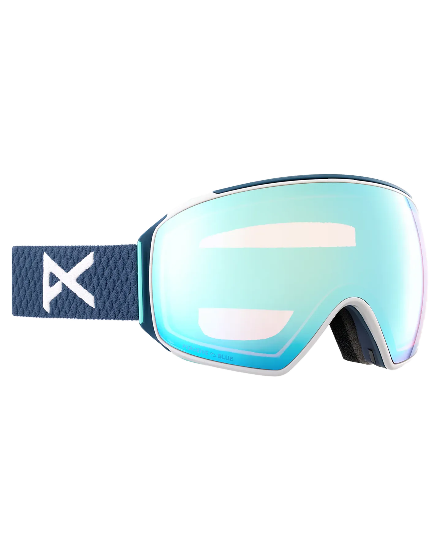 Anon M4 Toric Snow Goggles + Bonus Lens + Mfi Face Mask - Nightfall/Perceive Variable Blue Lens