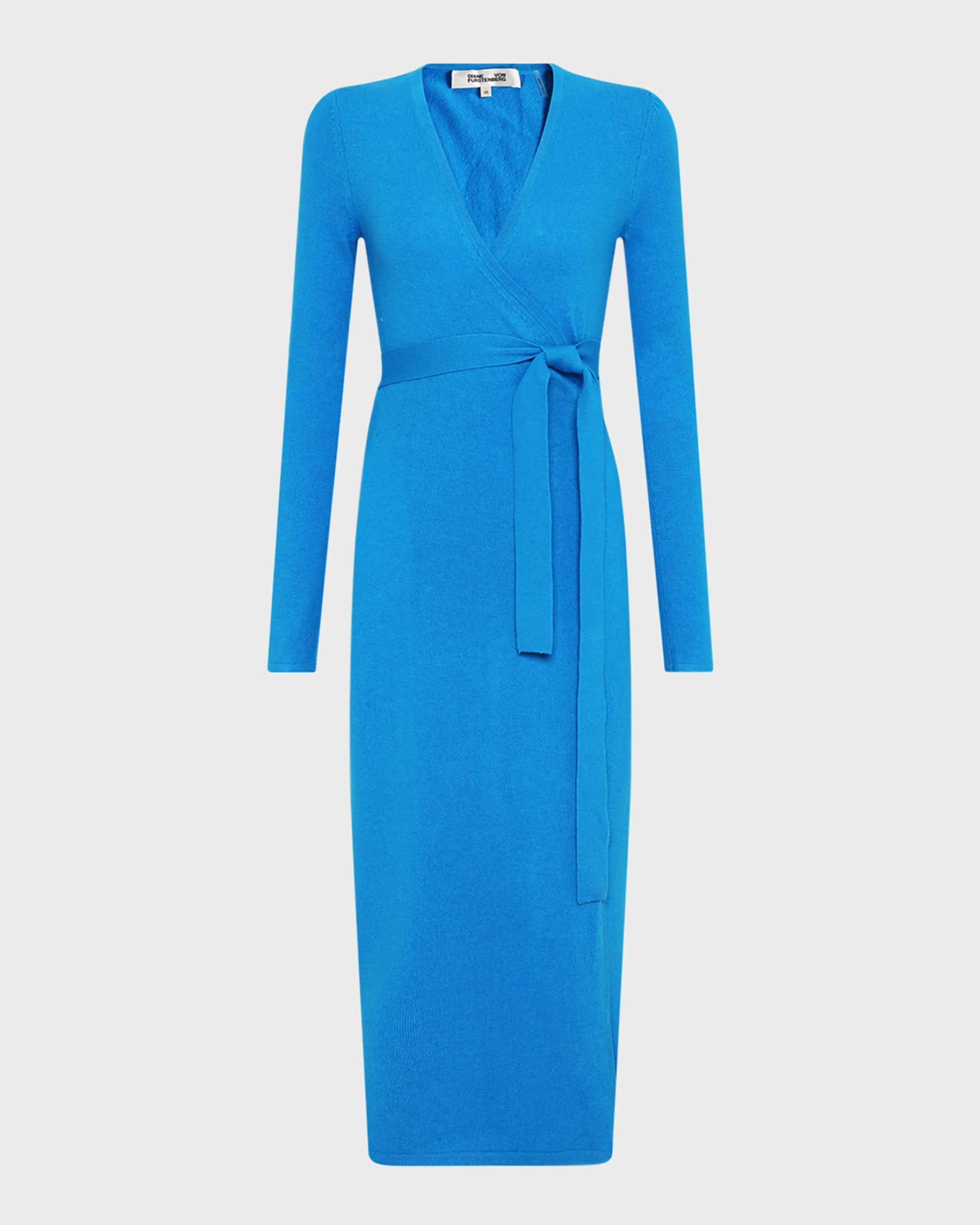 Astrid Wool-Cashmere Midi Wrap Dress