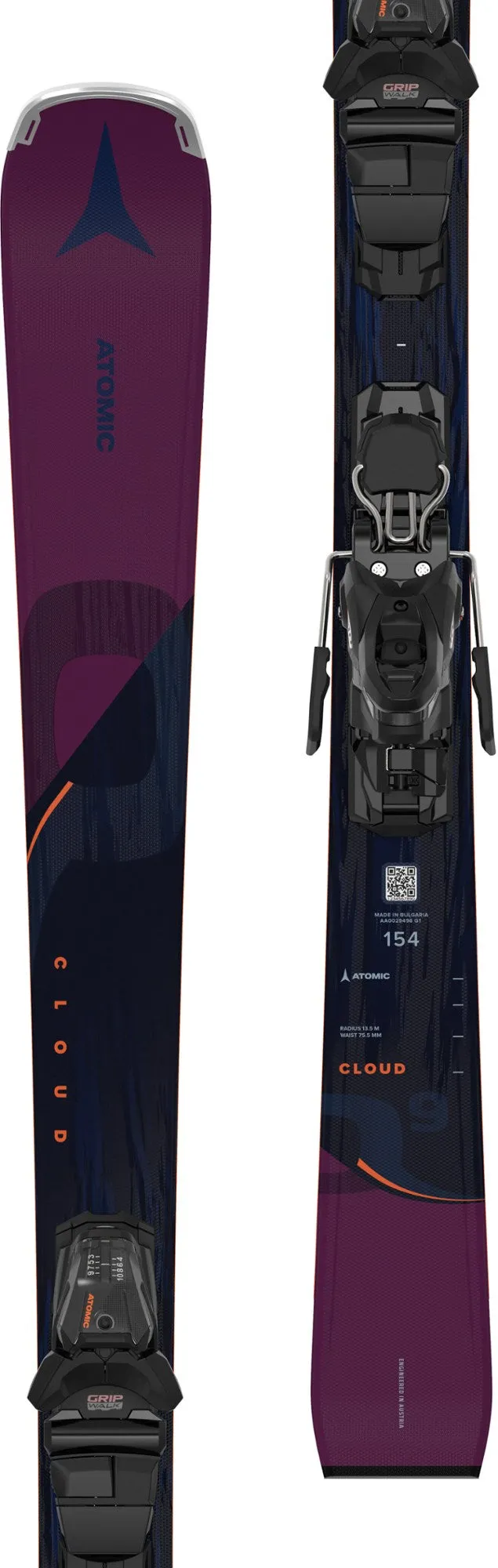 Atomic Cloud Q9 (M10 GW System Binding) Skis Womens 2024