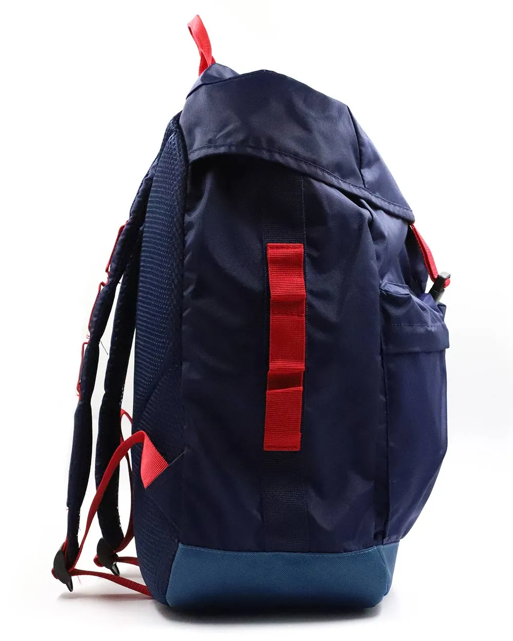 Backpack - Folded Drawstring Backpack Blue Thc