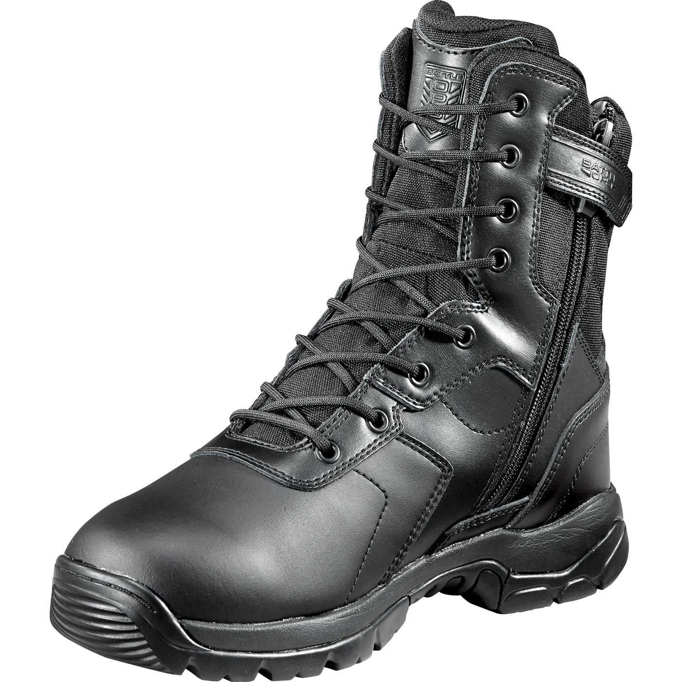 BD Protective Men's 8-inch Composite Toe Electrical Hazard Waterproof Zipper Tactical Boot