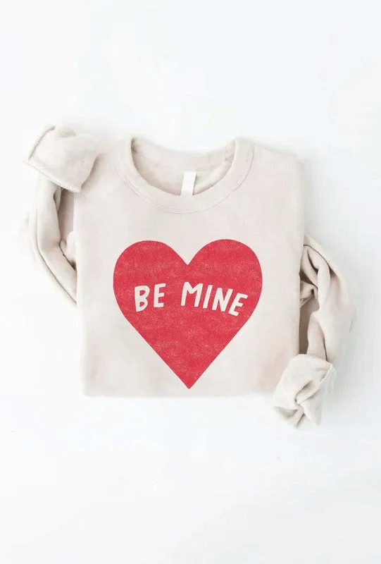 BE MINE Unisex Fleece Pullover