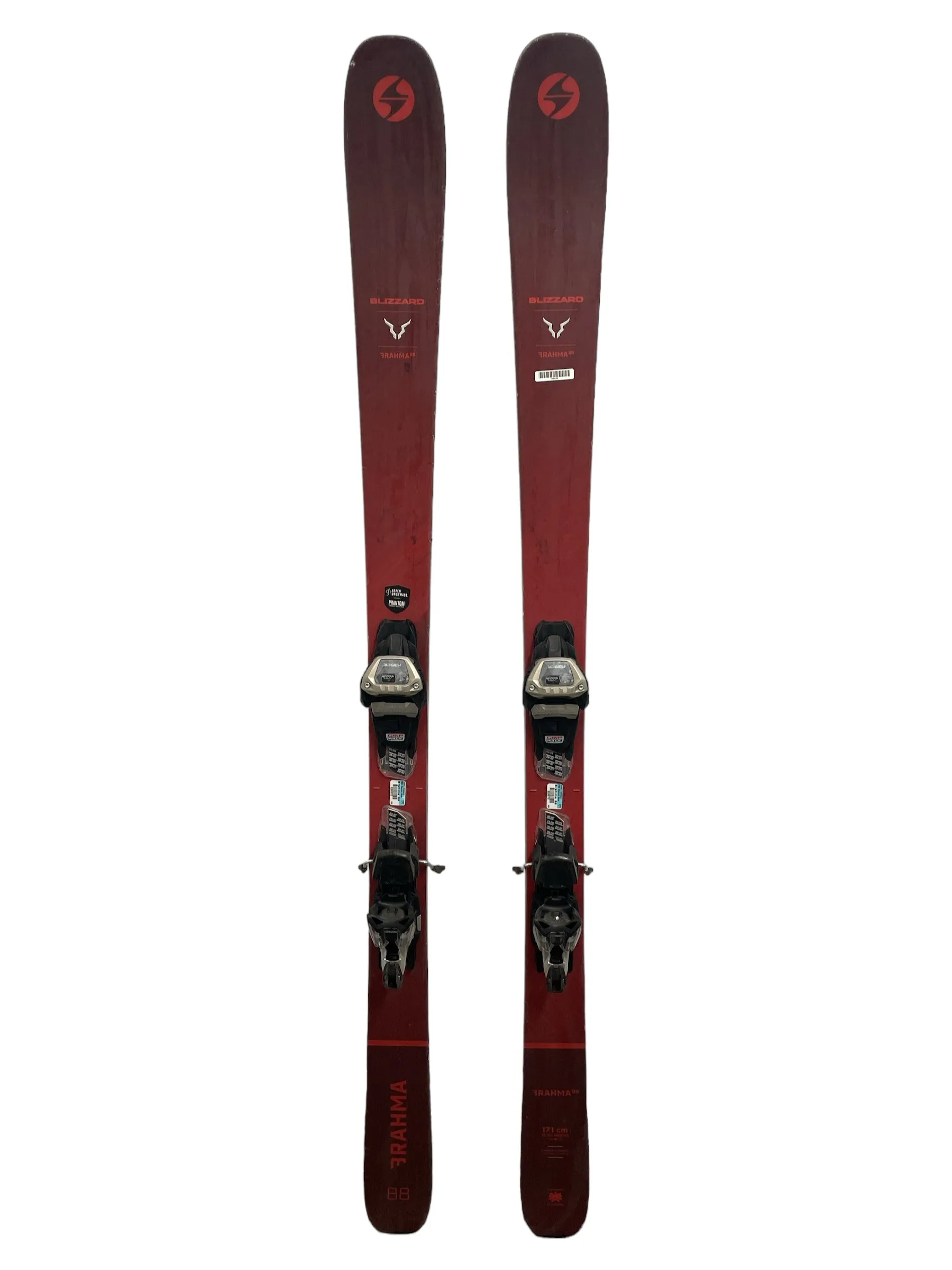 Blizzard Brahma 88 Skis with Marker Griffon 13 Bindings