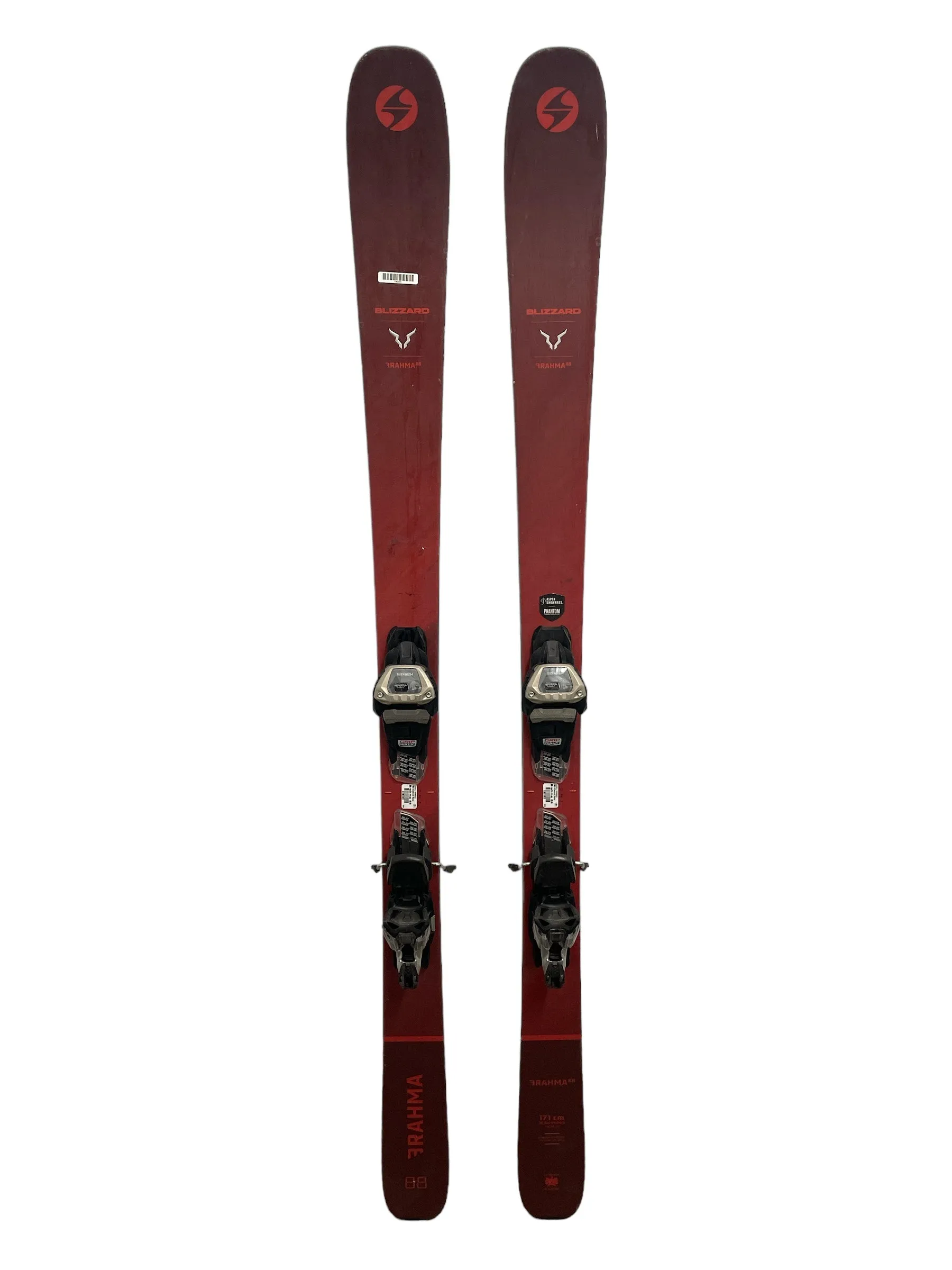 Blizzard Brahma 88 Skis with Marker Griffon 13 Bindings