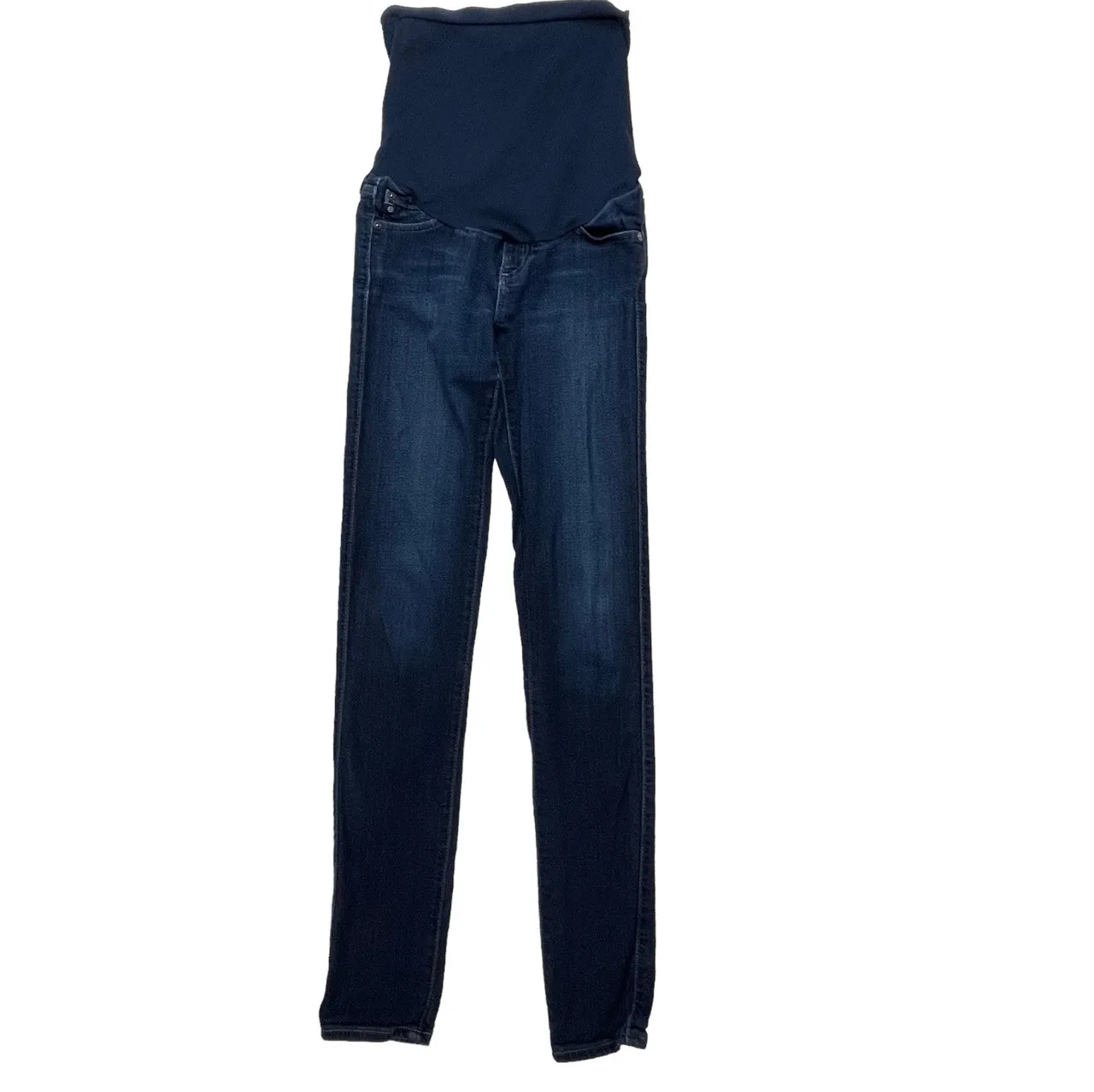 Blue Adriano Goldschmied  Skinny Maternity Jeans for A Pea in the Pod Collection (Gently Used - Size 25R)