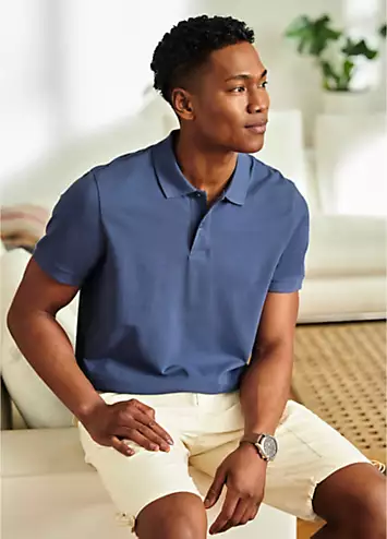 bonprix Cotton Polo Shirt | Grattan