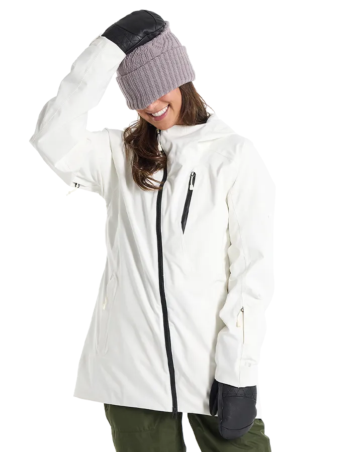 Burton Women's Pyne 2L Snow Jacket - Stout White