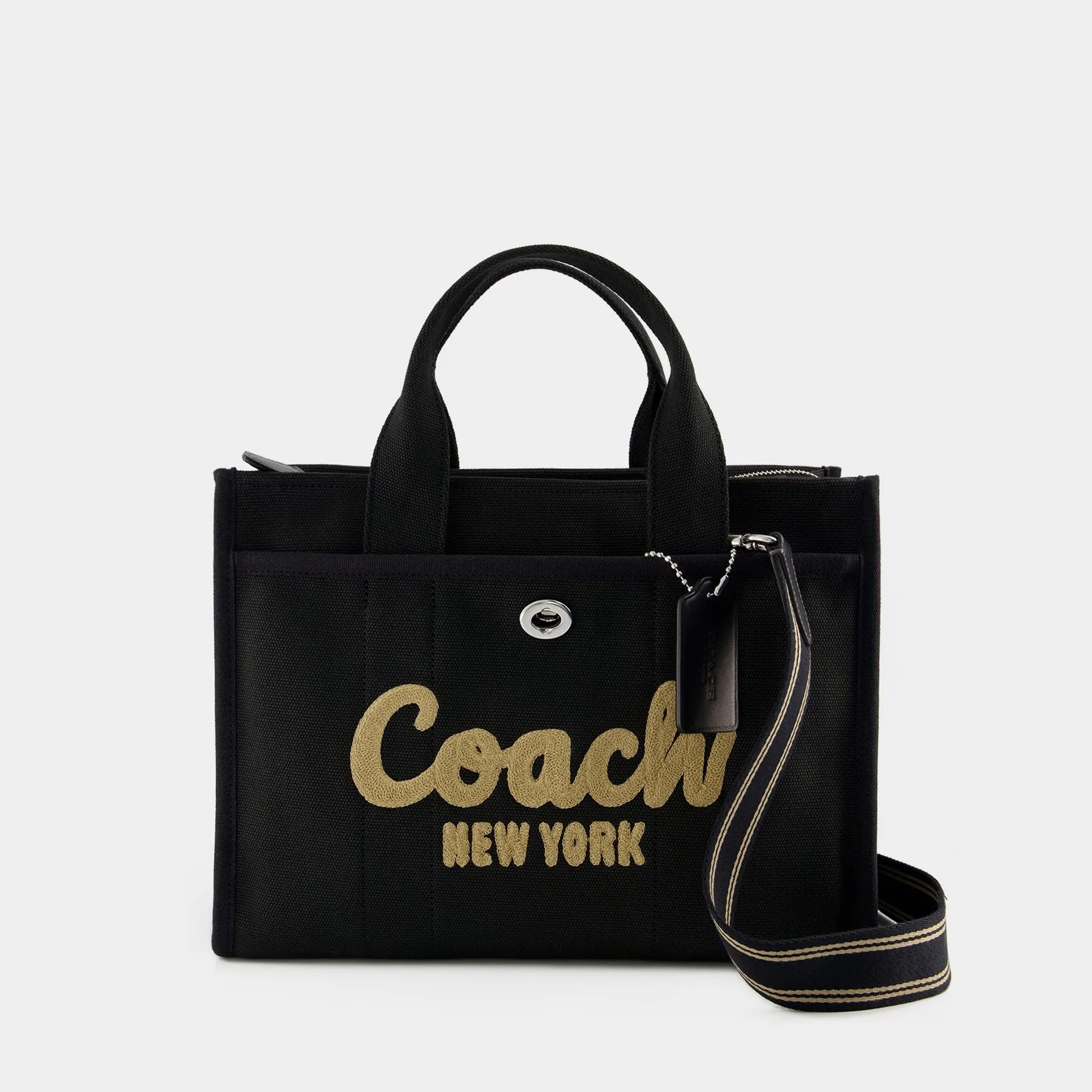 Cargo Tote  - Coach - Canvas - Black