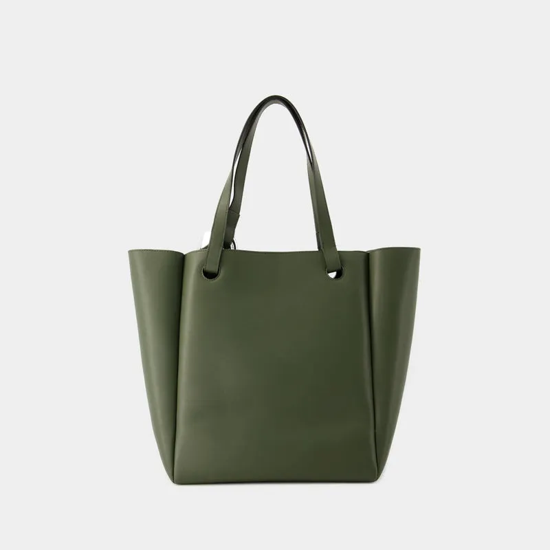 Chain Tote - J.W.Anderson - Leather - Khaki