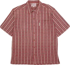 Checked Red Short Sleeve Shirt by Columbia | ThriftTale