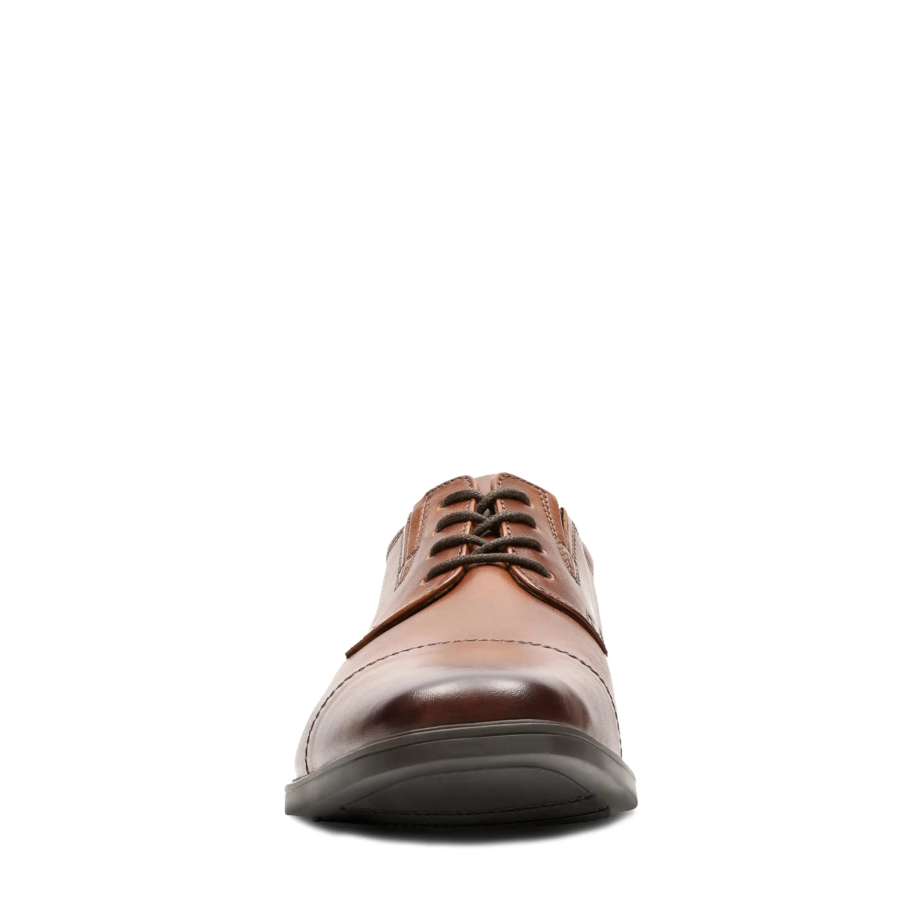 CLARKS | ZAPATOS DERBY HOMBRE | TILDEN CAP DARK TAN LEA | MARRN