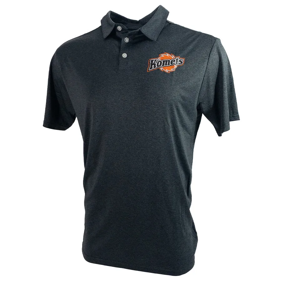 Collared Charcoal Grey Komets Polo