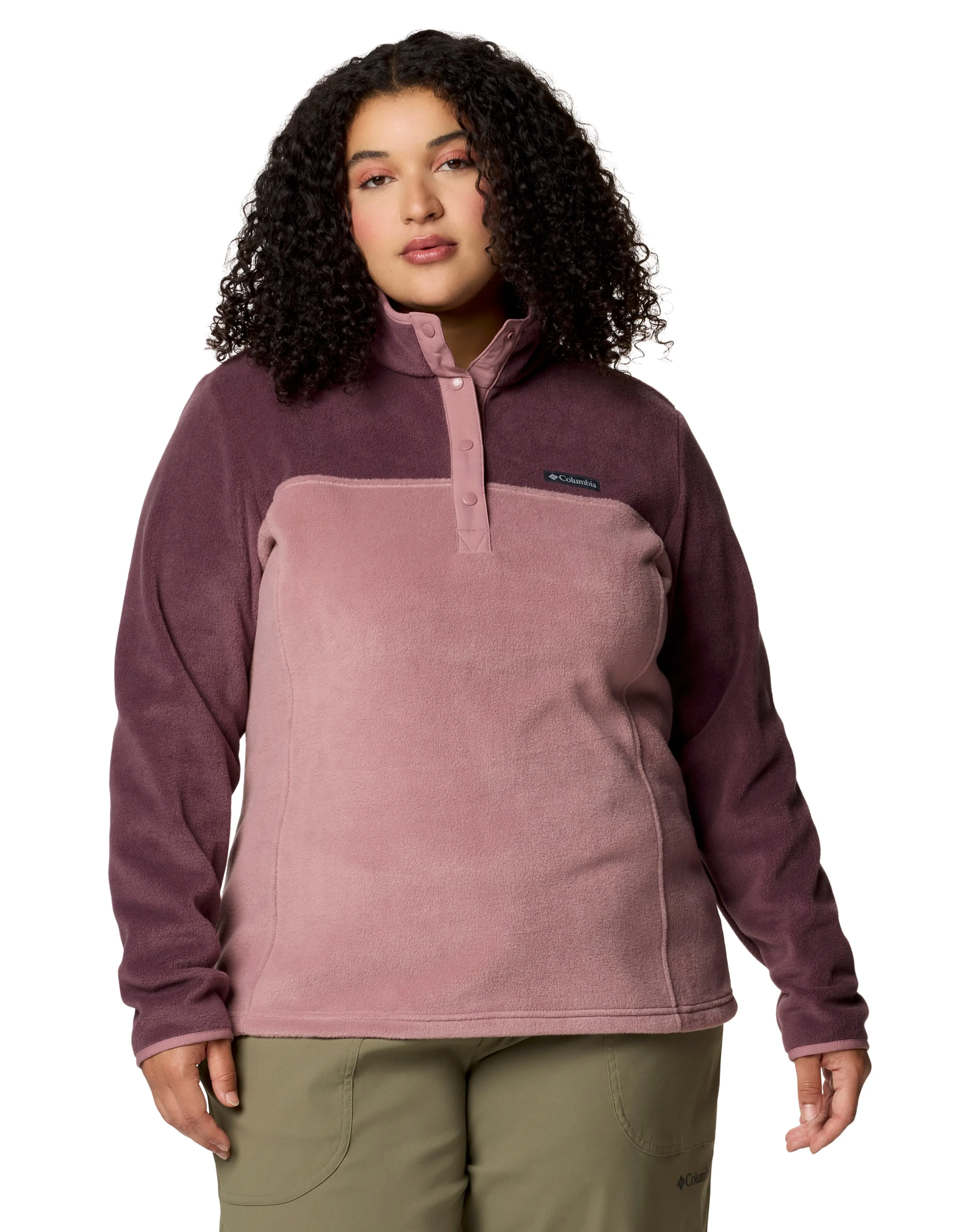 Columbia Benton Springs 1/2 Snap Pull Over II | Simply Be