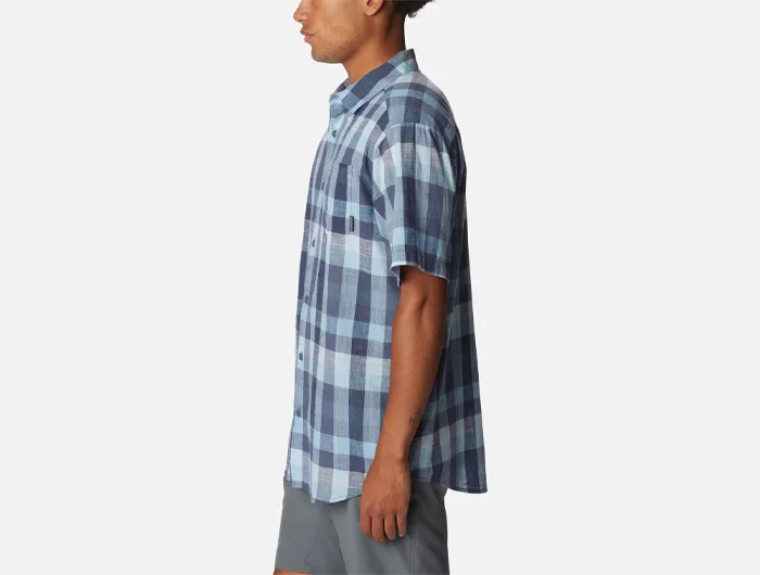 Columbia Men's Under Exposure Yarn-Dye Short Sleeve Shirt