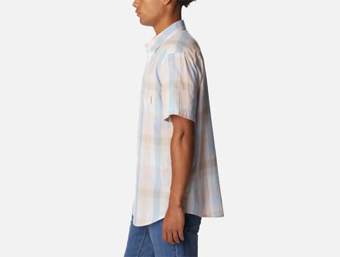 Columbia Men's Under Exposure Yarn-Dye Short Sleeve Shirt