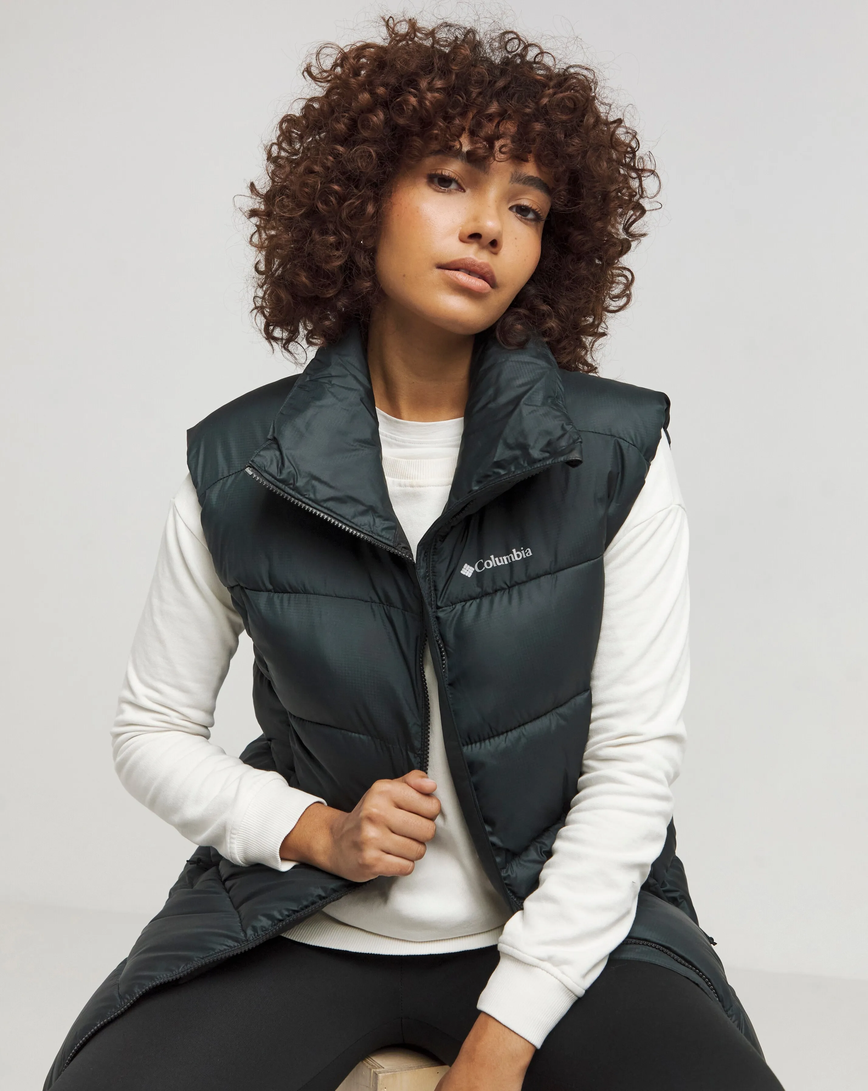 Columbia Puffect Mid Vest | Simply Be