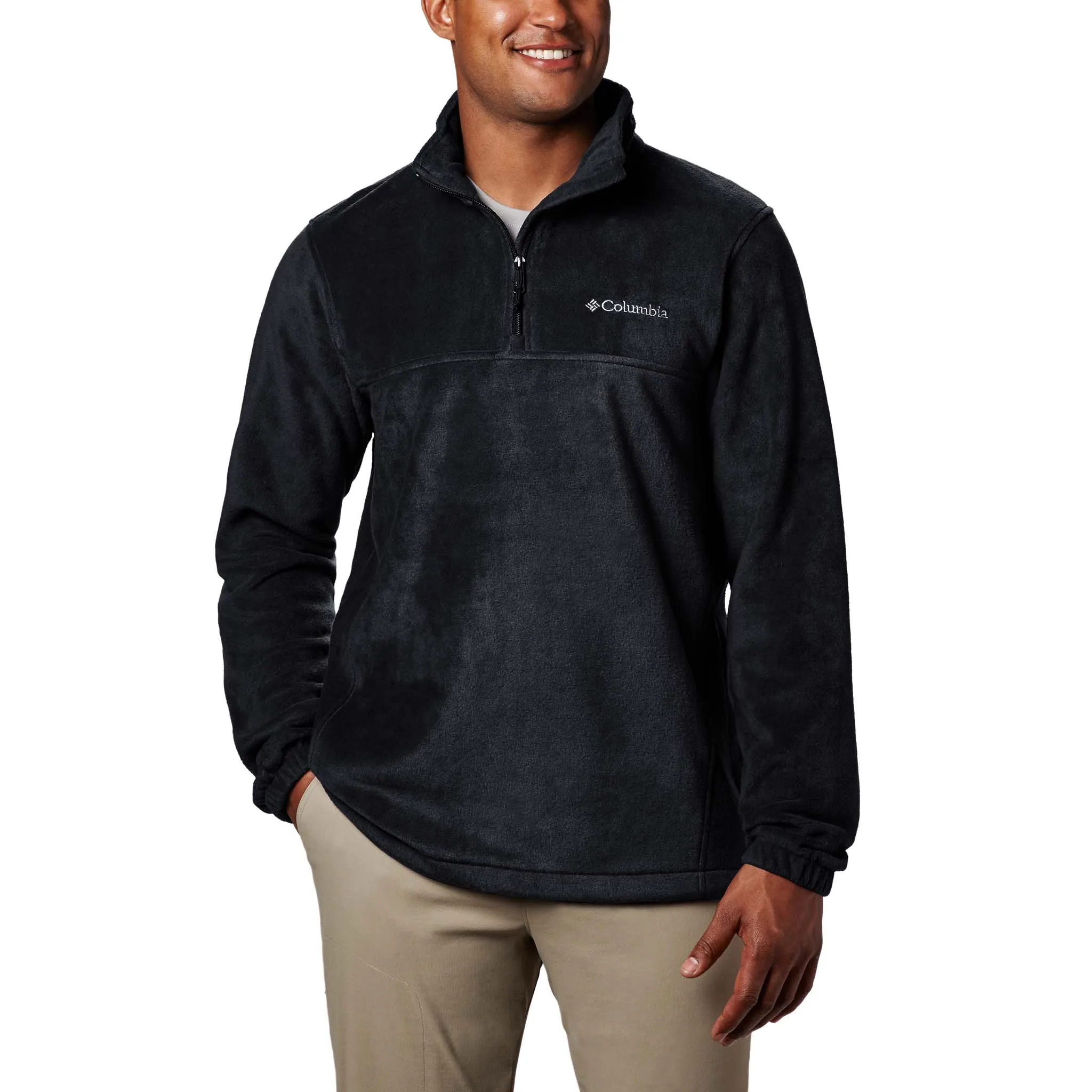 Columbia Steens Mountain demi-zip chandail laine polaire homme