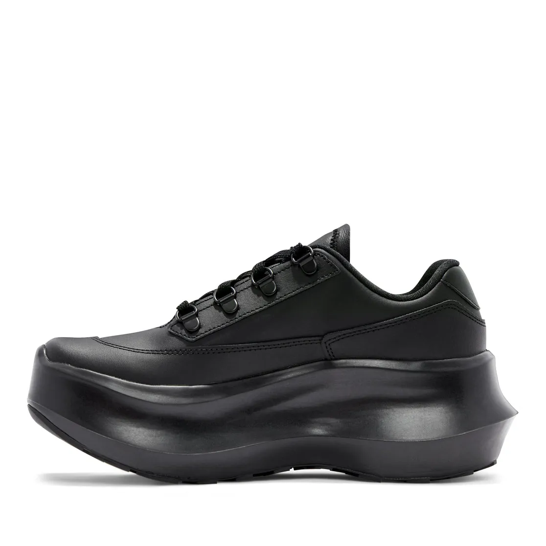 Comme des Garons x Salomon SR811 Leather Platform (Black)