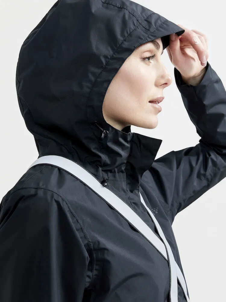 Craft Women's Core Bike Ride Hydro Lumen Jacket Black | Buy Craft Women's Core Bike Ride Hydro Lumen Jacket Black here