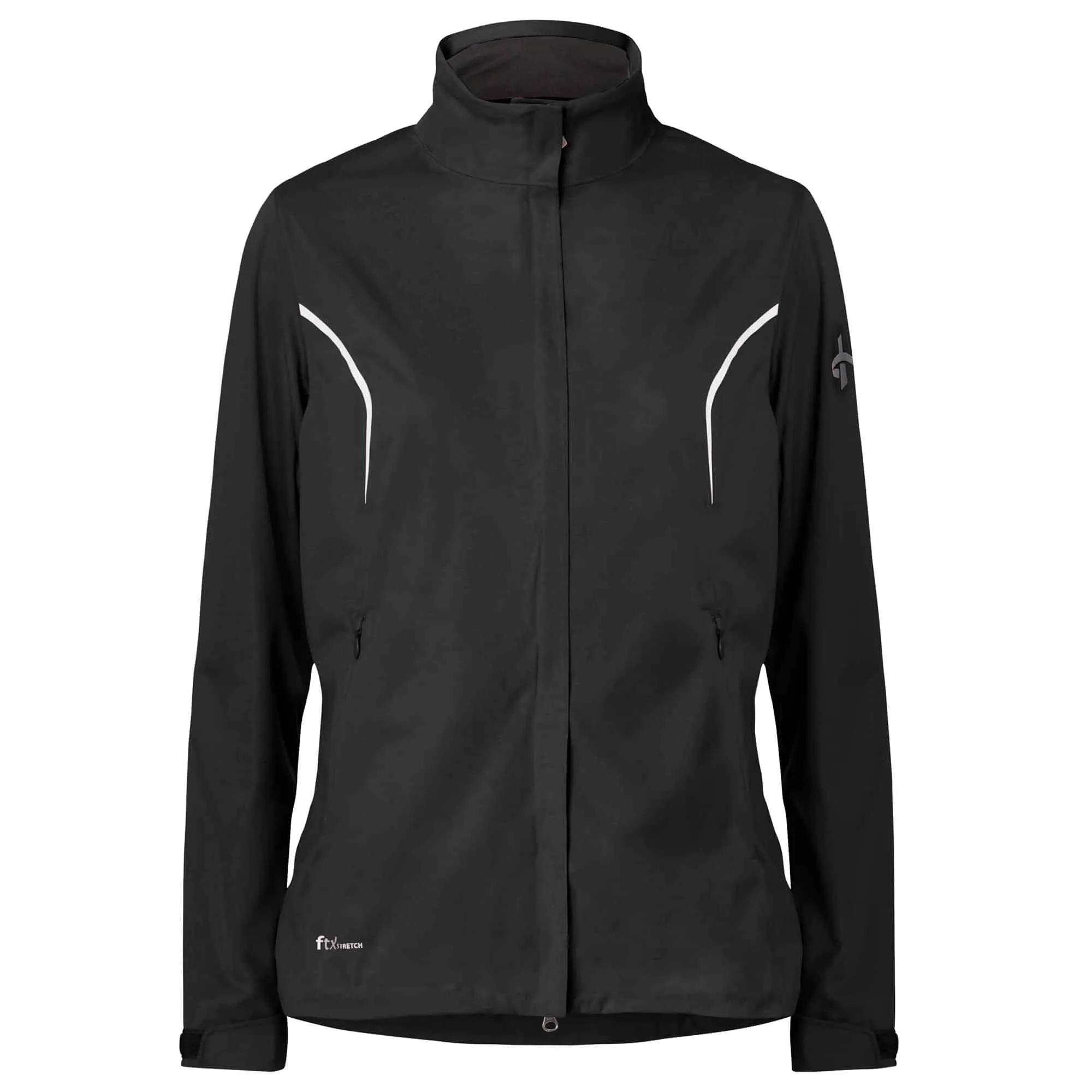 Cross Pro Waterproof Ladies Golf Jacket Black