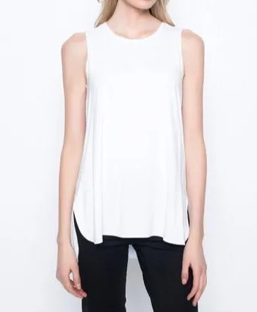 Curved Hem Tank Top