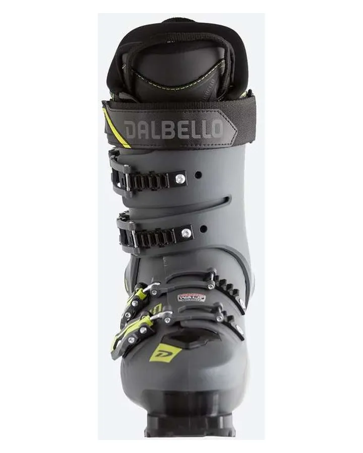 Dalbello Veloce 110 Grip Walk Ski Boot - Black / Grey / Acid Yellow - 2022