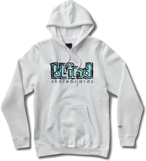 Diamond Supply Co x Blind Embroidered OG Hoodie, White